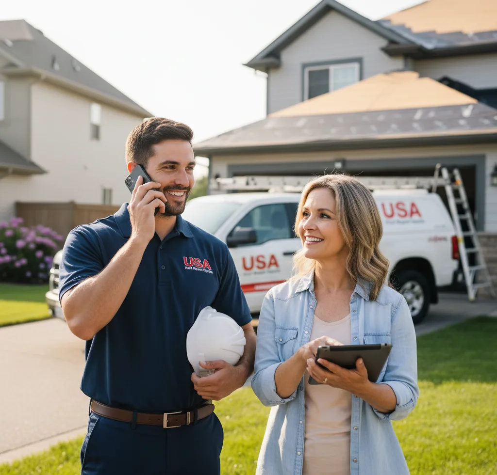 USA Roof Repair Experts customer support in Jayess